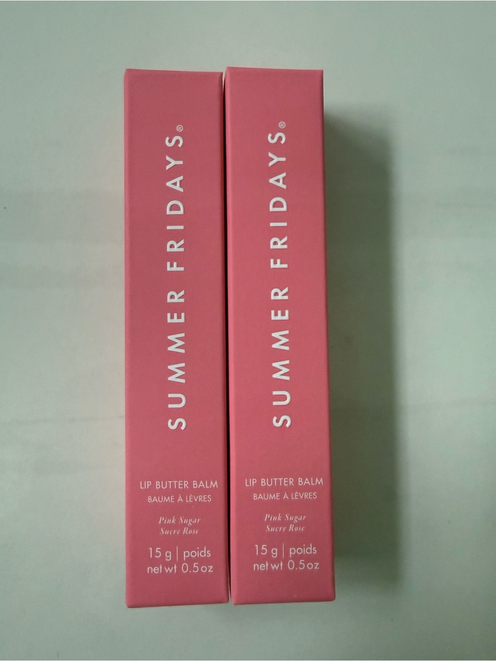 Set of 2: Summer Fridays Lip Butter Balm - Pink Sugar